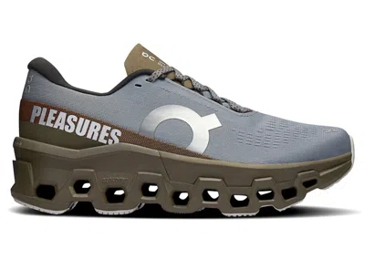 Pre-owned On Running Cloudmster 2 Plstl Pleasures (women's) Sneakers In Mist/olive