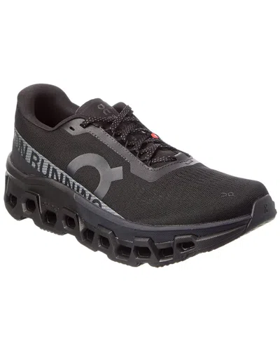 On Cloudmster 2 Rubber-trimmed Mesh Running Sneakers In Black