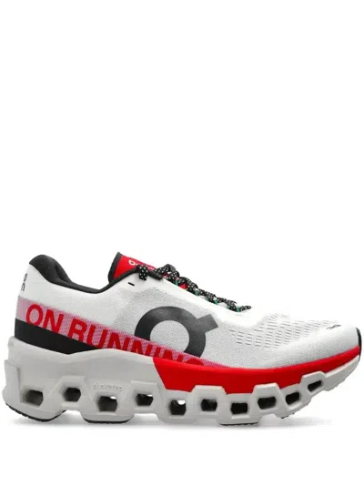 On Running Cloudmonster 2 Trainers In White
