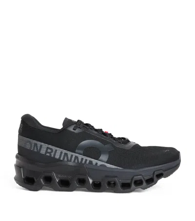 On Running Cloudmonster 2 Trainers In Black