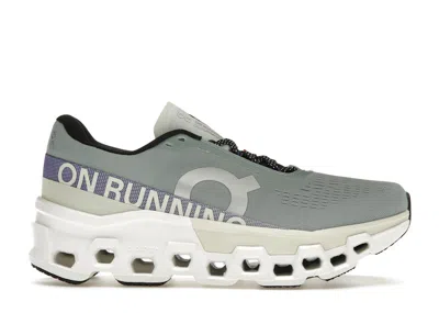 Pre-owned On Running Cloudmster 2 (women's) Sneakers In Mineral/aloe In Green