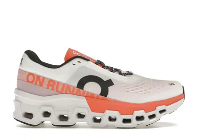 Pre-owned On Running Cloudmster 2 (women's) Sneakers In Undyed/flame
