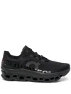 On Running Womens Black Black Cloudmonster Void Mesh Low-top Trainers In Schwarz