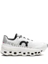 On Running Cloudmonster Sneakers With Technical Fabric Upper In Black/black-summit White-hot Curry-light Bone