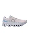 On Running Womens Frost Wash F Cloudmonster Chunky-sole Mesh Low-top Trainers In Blue