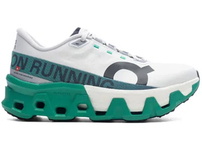 Pre-owned On Running Cloudmster Hyper (women's) Sneakers In White/mint In Multi
