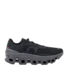On Running Cloudmonster Mesh Low-top Sneakers In Black