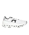 On Running Cloudmonster Sneakers With Technical Fabric Upper In White