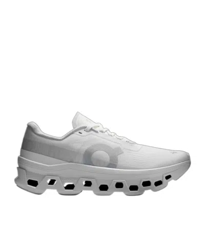 On Cloudmster 1 Sneakers With Hidden Eyelets And Advanced Cushiing In White