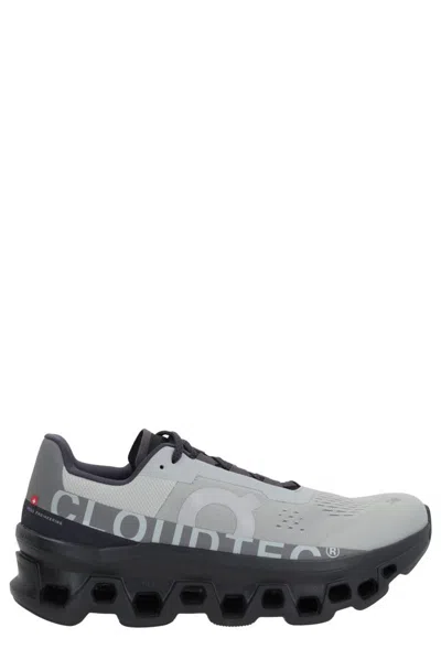 On Running Cloudmonster Low-top Sneakers In Grey