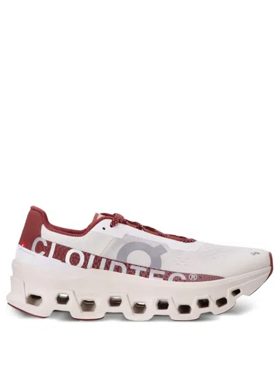On Running Cloudmonster Low-top Sneakers In White