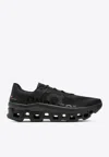 On Running Cloudmonster Nylon And Mesh Sneakers In Black