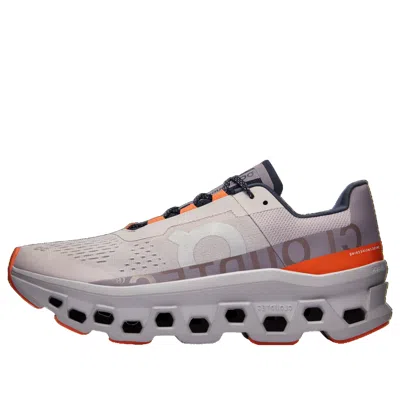 On Running Cloudmonster 'pearl Flame'