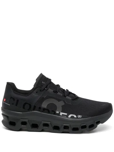 On Running Cloudmonster Sneakers In Black