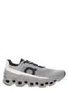 On Running Grey Cloud-monster Sneakers In Gray