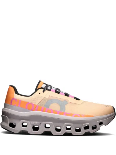 On Running Cloudmonster Sneakers In Pink