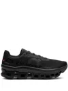 On Running Womens Black Black Cloudmonster Void Mesh Low-top Trainers In Black