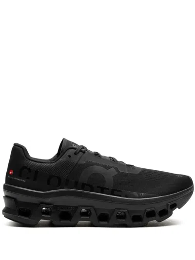 On Running Cloudmonster Sneakers Shoes In Black