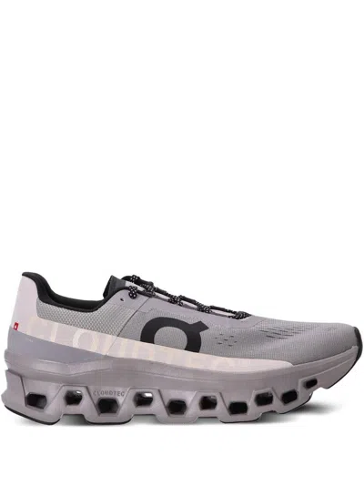 On Running Cloudmonster Sneakers In Silver
