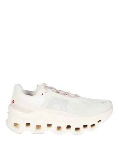 On Running Cloudmonster Sneakers In White