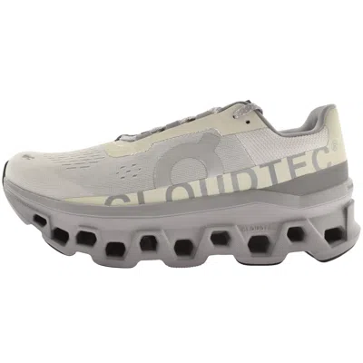 On Running Cloudmonster Trainers Grey