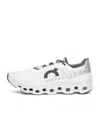 On Running Cloudmonster Sneakers With Technical Fabric Upper In White