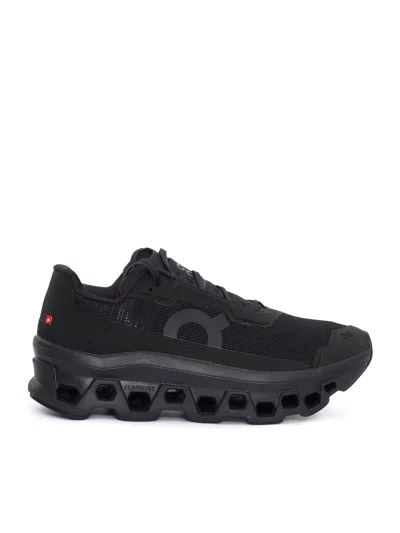 On Running Cloudmster Void Sneakers In Black
