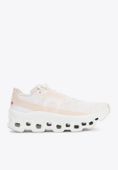 On Running Cloudmonster Void Low-top Sneakers In White