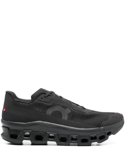 On Running Cloudmster Void Sports Shoe In Black