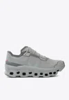 On Cloudmster Void Panelled Mesh-knit Sneakers In Gray
