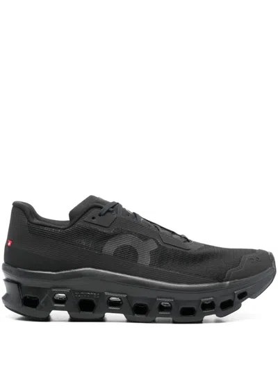 On Running "cloudmonster Void" Sneakers Shoes In Black