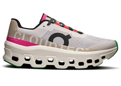 Pre-owned On Running Cloudmster (women's) Sneakers In Silver/ivory