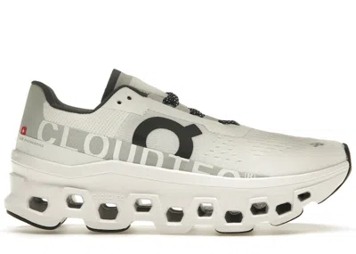 Pre-owned On Running Cloudmster (women's) Sneakers In Undyed/white