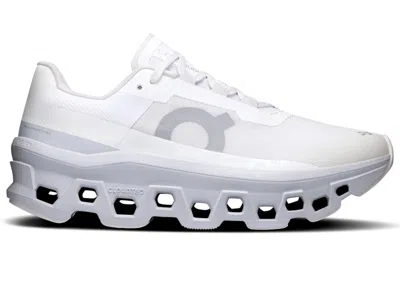 Pre-owned On Running Cloudmster (women's) Sneakers In White/glacier