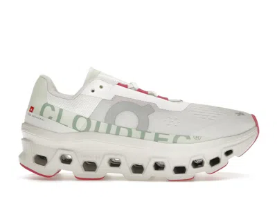 Pre-owned On Running Cloudmster (women's) Sneakers In White/lima