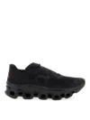 On Running Black Mesh Cloudmster Sneakers In Black