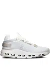 On Running Cloudnova 2 "ice/sand" Sneakers In White