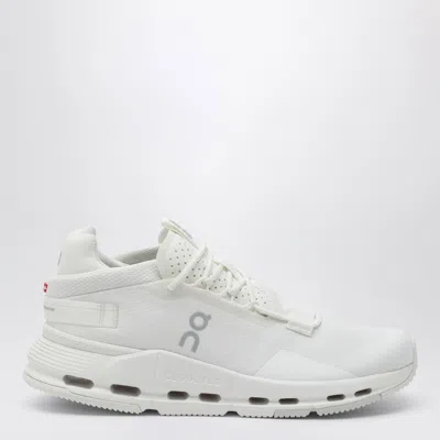 On Running Cloudnova 2 Sneakers In White In Red