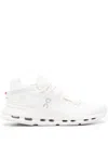 On Running Cloudnova Lace-up Sneakers In White