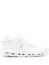 On Running Cloudnova Lace-up Sneakers In White