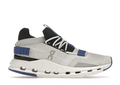 Pre-owned On Running Cloudnova Blue (women's) Sneakers In White/cobalt Blue