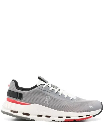 On Running Cloudnova Form 2 Shoes In 3307 Fog Red