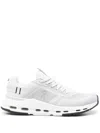On Running Sleek Fabric Sneakers With Rubber Sole