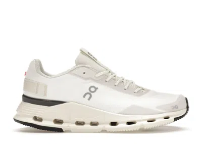 Pre-owned On Running Cloudnova Form (women's) Sneakers In White/eclipse