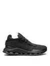 On Running Cloudnova Womens Gym Workout Running Shoes In Black