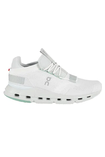 On Running Cloudnova Pointelle Sneakers In White