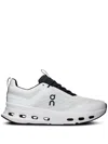 On Running Lace-up Low-cut Sneakers In White