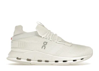 Pre-owned On Running Cloudnova Undyed (2023) (women's) Sneakers In Undyed White