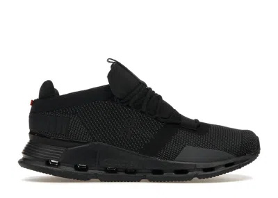 Pre-owned On Running Cloudnova (women's) Sneakers In Black/eclipse