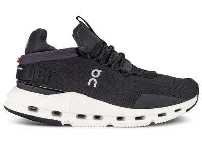 Pre-owned On Running Cloudnova (women's) Sneakers In Phantom/white